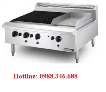 Bếp nướng có chiên phẳng Berjaya CB3BGG1B-17