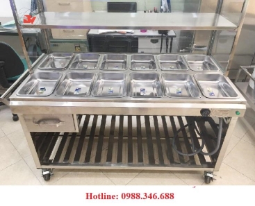 Tủ hâm nóng thức ăn 12 ngăn